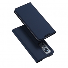 DuxDucis-TelefoonhoesjegeschiktvoorXiaomi12-SkinProBookCase-DonkerBlauw