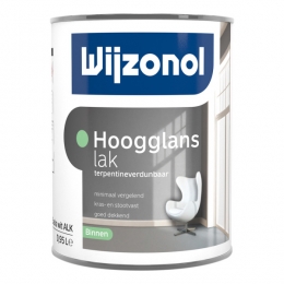 WijzonolHoogglanslakInterieurTerpentineverdunbaar-OpKleurGemengd-1L
