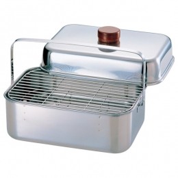 SnowPeak-CompactSmoker-Barbecuemetallic
