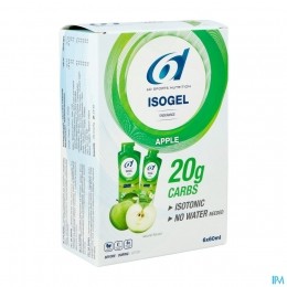 6dSportsNutritionIsogelAppel6x60ml