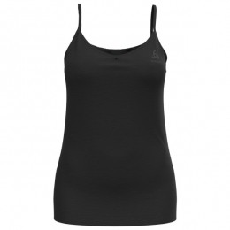 Odlo-WomensMerino160BaselayerV-NeckSinglet-Merino-ondergoedmaatLzwart