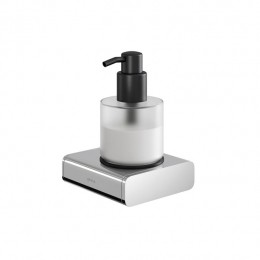 ZeepdispenserGeesaShiftPomp200mlmetGesatineerdGlasChroom