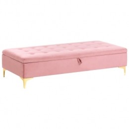 Beliani-ABERDEEN-Ottomaanmetopbergruimte-Roze-Fluweel