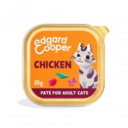 EdgardCooperKattenvoerAdultPateKip85gr