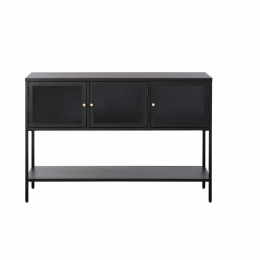 NordicHomeRagnarhoogstaanddressoir-130cm-zwart