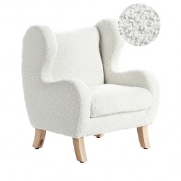Beliani-FARUM-Kinderfauteuil-Off-white-Boucl