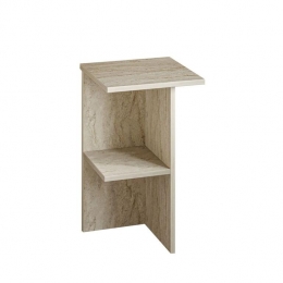 Calicosy-NachtkastjeLERAY-H60cm-Travertijneffect