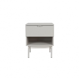 HousecraftLivingCayoBijzettafelNachtkastje41x40cmWit