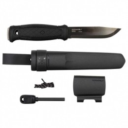 Morakniv-GarbergBlackbladeSurvivalKit-Mesgrijszwart