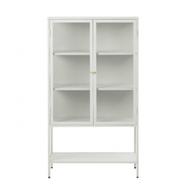 NordicHomeRagnarhoogstaandevitrinekast-160cm-wit