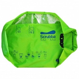 Scrubba-WashBagmaat135lgroen