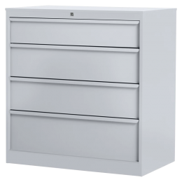 Werkplaatsladenkast4laden-105x100x585cm-WLP-101Grijsral7035