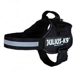 Julius-K9HondentuigPowerzwartMaat2XL