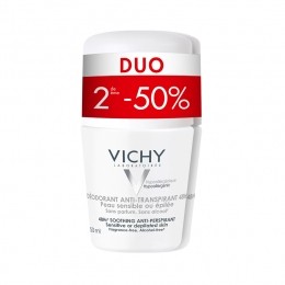 VichyDeodorantGevoelige-GepileerdeHuid48uRoller2x50ml