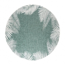 RondBuitenkleedLeaf-Groen-dubbelzijdig-EVAInterior