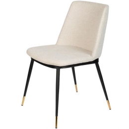 Puur-Larvikeetkamerstoelstofbeige