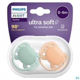 PhilipsAventFopspeenSoftCognacGreen0m