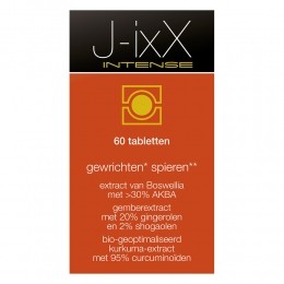 J-ixXIntenseVoedingssupplementSpierenenGewrichten60Tabletten