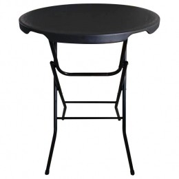 GigaMeubel-StatafelZwart80cm