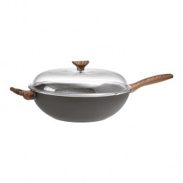SambonetSpadellaWokmetDeksel32cm
