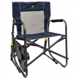 GCI-FreestyleRockerWithSideTable-Campingstoelmaat61x635x885cmgrijs