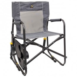 GCI-FreestyleRockerWithSideTable-Campingstoelmaat61x635x885cmgrijs