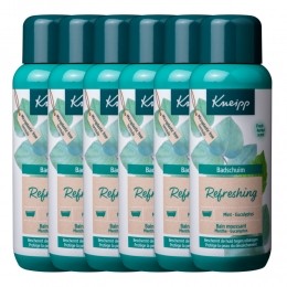 6xKneippBadschuimRefreshingMintEucalyptus400ml
