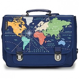 SchooltasCARAMELampCIECARTABLE38CMMAPPEMONDE