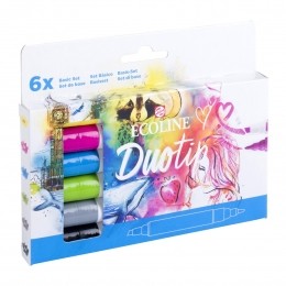 EcolineDuotipmarkersset-6stuks-basis