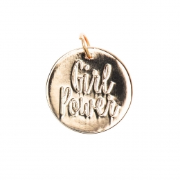 MixItUp-hangergirlpower17mm-goudkleurig