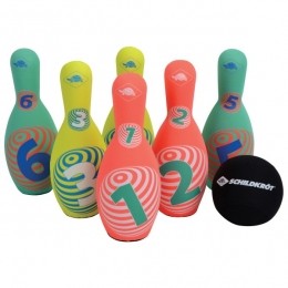SchildkrtFunSports-NeoprenKegel-SetOcean-Strandspeelgoedroodgeel