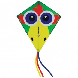 SchildkrtFunSports-KiteClassic70-Strandspeelgoedcrazybirdrood