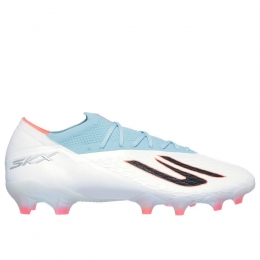 SkechersSKX2EliteGrasVoetbalschoenenFGWitBlauwOranje