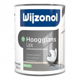 WijzonolHoogglanslakInterieurTerpentineverdunbaar-OpKleurGemengd-1L