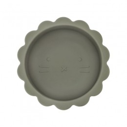 Dutsi-WelpjeSerie-SiliconenBabykommetje-LeeuwenOntwerp-350ml-Sage