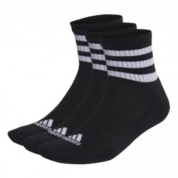 adidas3-StripesCushionedSportswearMidCutSocks3-PackUnisex
