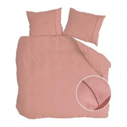 WalraRemadeUniEssenceDekbedovertrek200x220cm-Roze