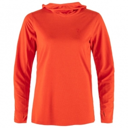 Fjllrven-WomensAbiskoSun-Hoodie-SportshirtmaatXLrood