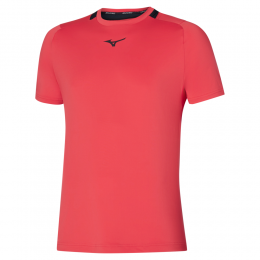 MizunoT-SHIRTTennisschoenenHibiscusHerenMaatXL