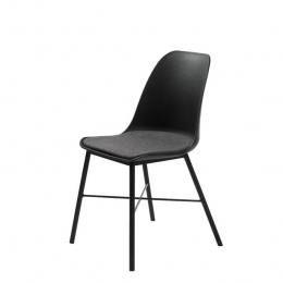 NordicHomeRosieeetkamerstoel-zwart