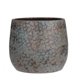 MicaDecorationsClementeBloempot-H31x38cm-Terracotta-Koper