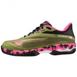 MizunoWAVEEXCEEDLIGHT2PADELCalstGroenRozeGloZwartDamesMaat365
