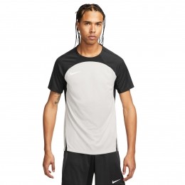 NikeDri-FitStrikeIIIVoetbalshirtGrijsZwartWit