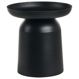 Beliani-TORRENS-Bijzettafel-Zwart-IJzer