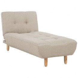 Beliani-ALSTEN-Chaiselongue-Lichtbeige-Symmetrisch-Polyester