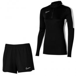 NikeAcademy23Trainingsset14-ZipDamesZwartWit