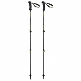 CAMP-BackcountryCarbon20-Trekkingstokkenmaat64-135cmzwartgeel