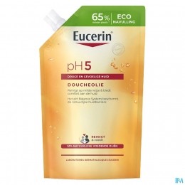 EucerinpH5DoucheOlieDrogeenGevoeligeHuidnavulling400ml