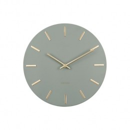 KarlssonWandklokCharm-JungleGroenGoud-30cm