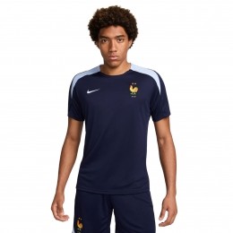 NikeFrankrijkStrikeTrainingsshirt2024-2026DonkerblauwLichtblauw